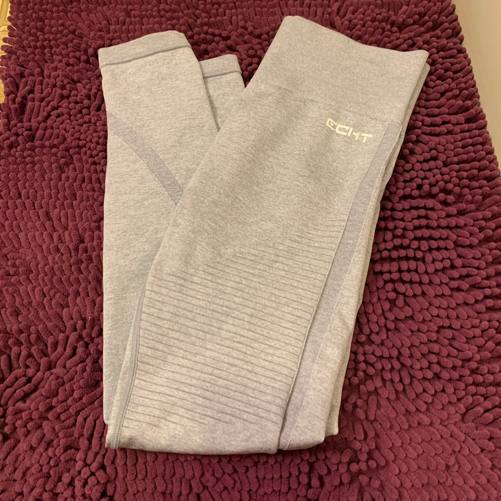 ECHT seamless arise style leggings in grayish purpleish